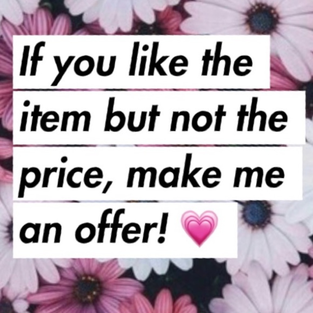 Please make an offer - all received happily!